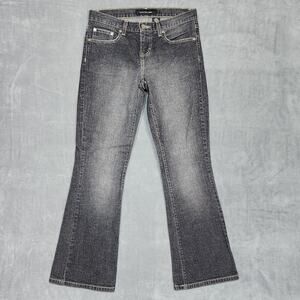 Calvin Klein Jeans Stretch Flare Distressed Black Size‎ 4